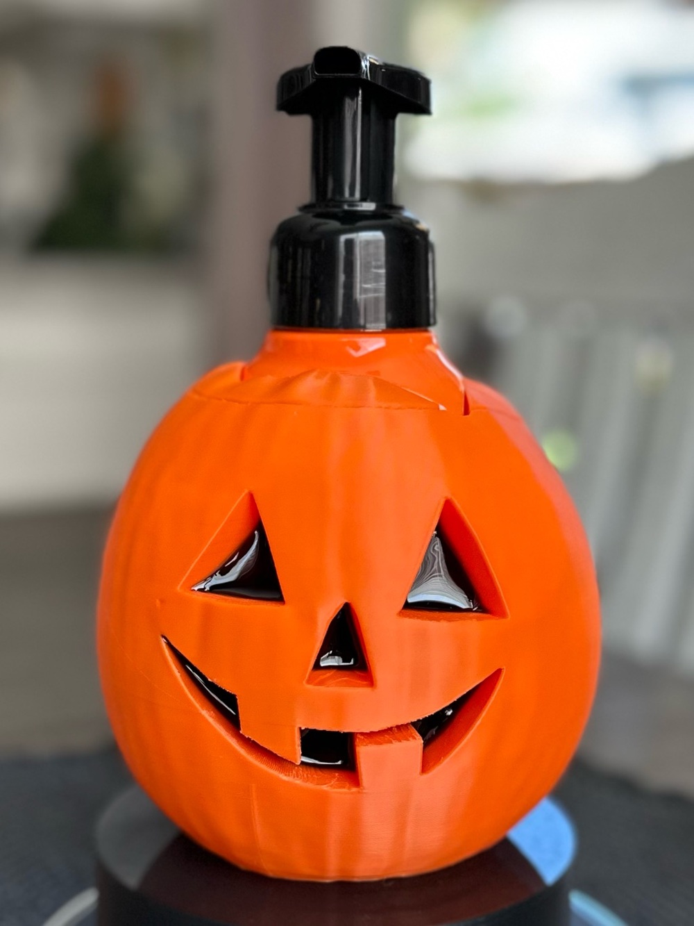 Halloween Jack O’ Lantern Pumpkin Soap Holder for Bath & Body Works Bottles